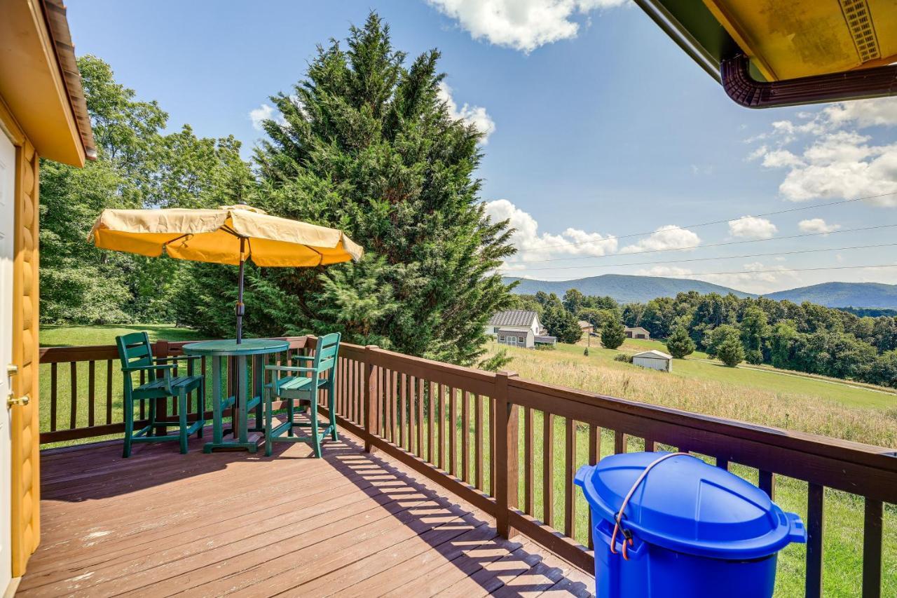 Blue Ridge Mountain Cabin With Views And Hot Tub Villa Sparta Exterior photo